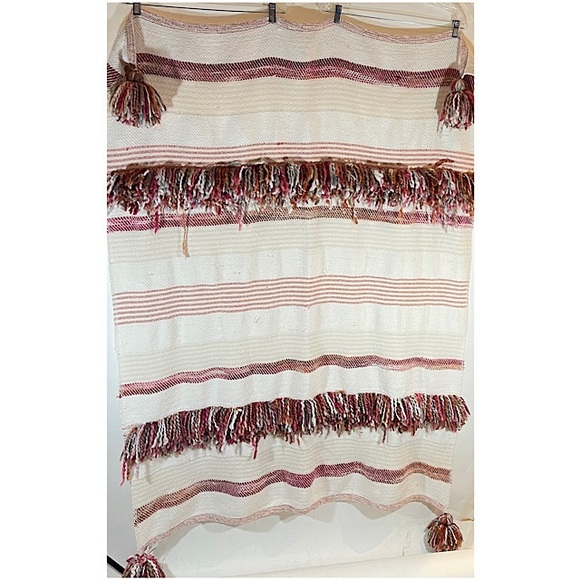 Global Caravan Bohemian Blanket Throw - Picture 2 of 7